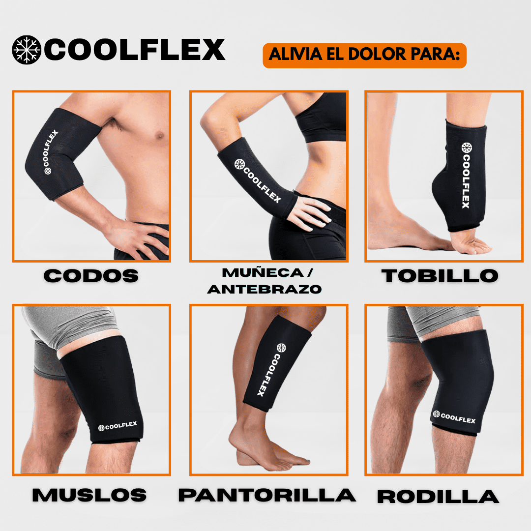 CoolFlex™ – Terapia Fría Reutilizable para Articulaciones