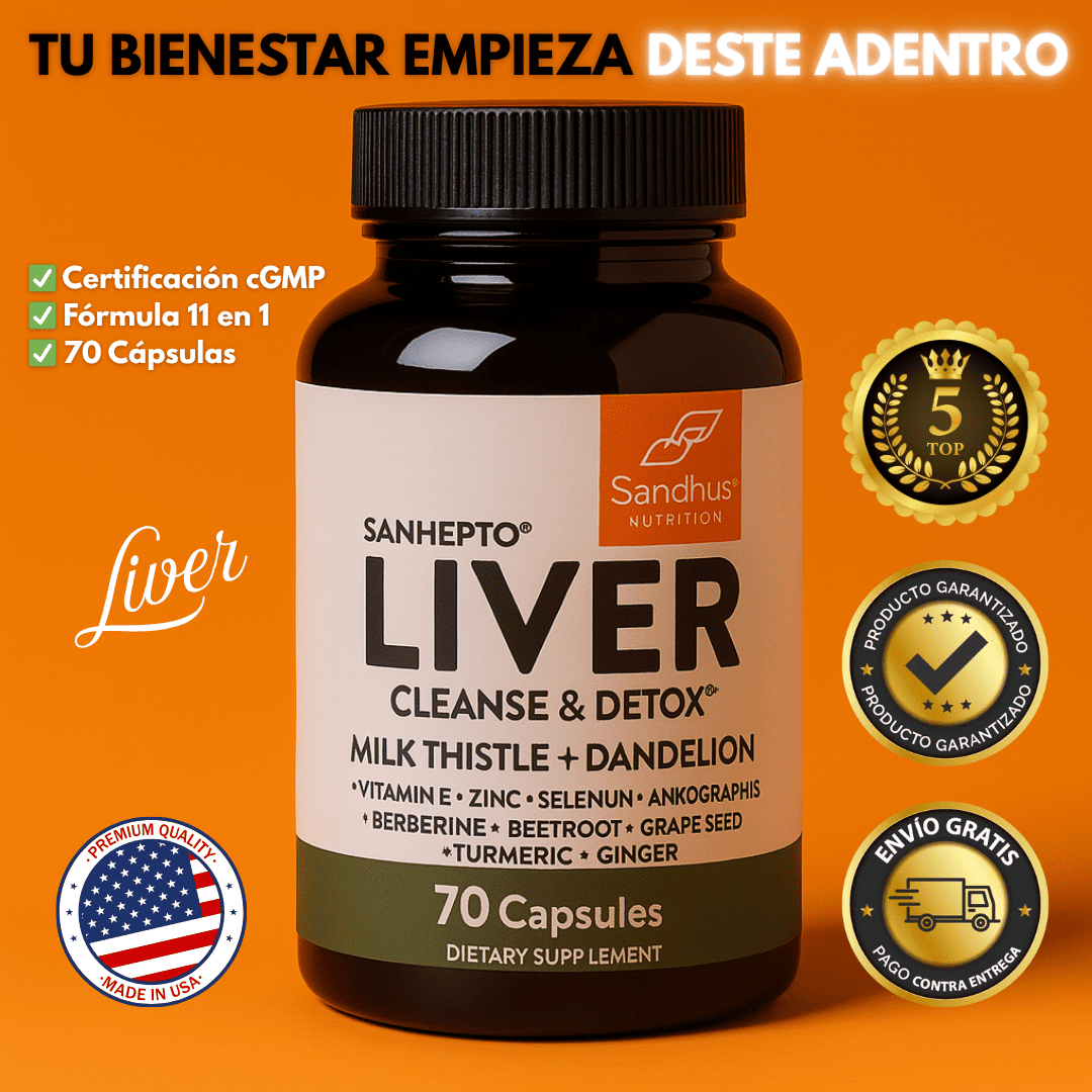 Liver Detox Premium – Apoya tu Digestión y Energía