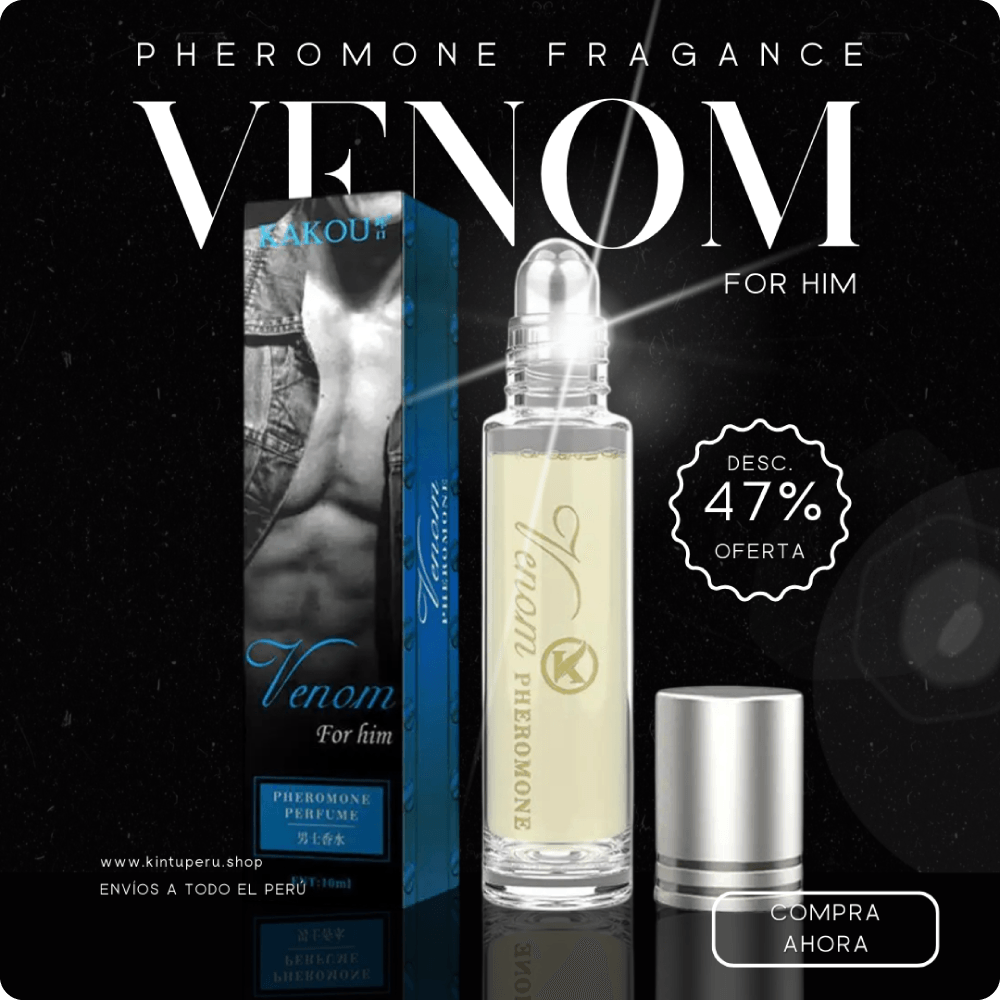 Venom™ | Perfume de Feromonas para Él - Mi tienda