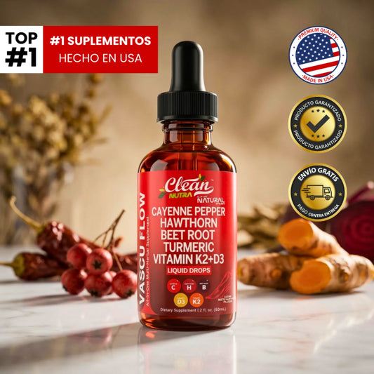 Clean Nutra - Gotas de Cayena Activadoras