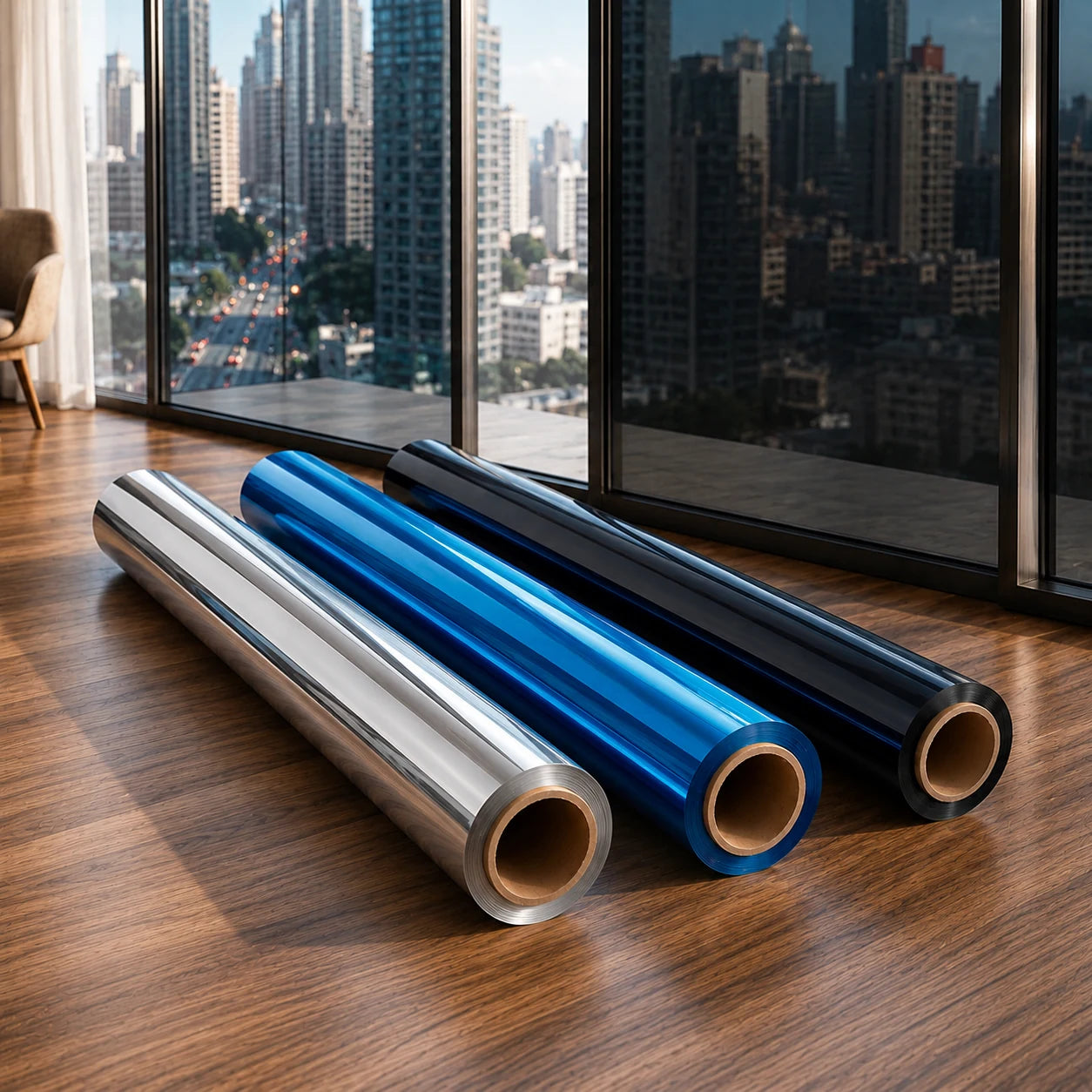 MirrorShield™ Lámina antiespía tipo espejo para ventanas